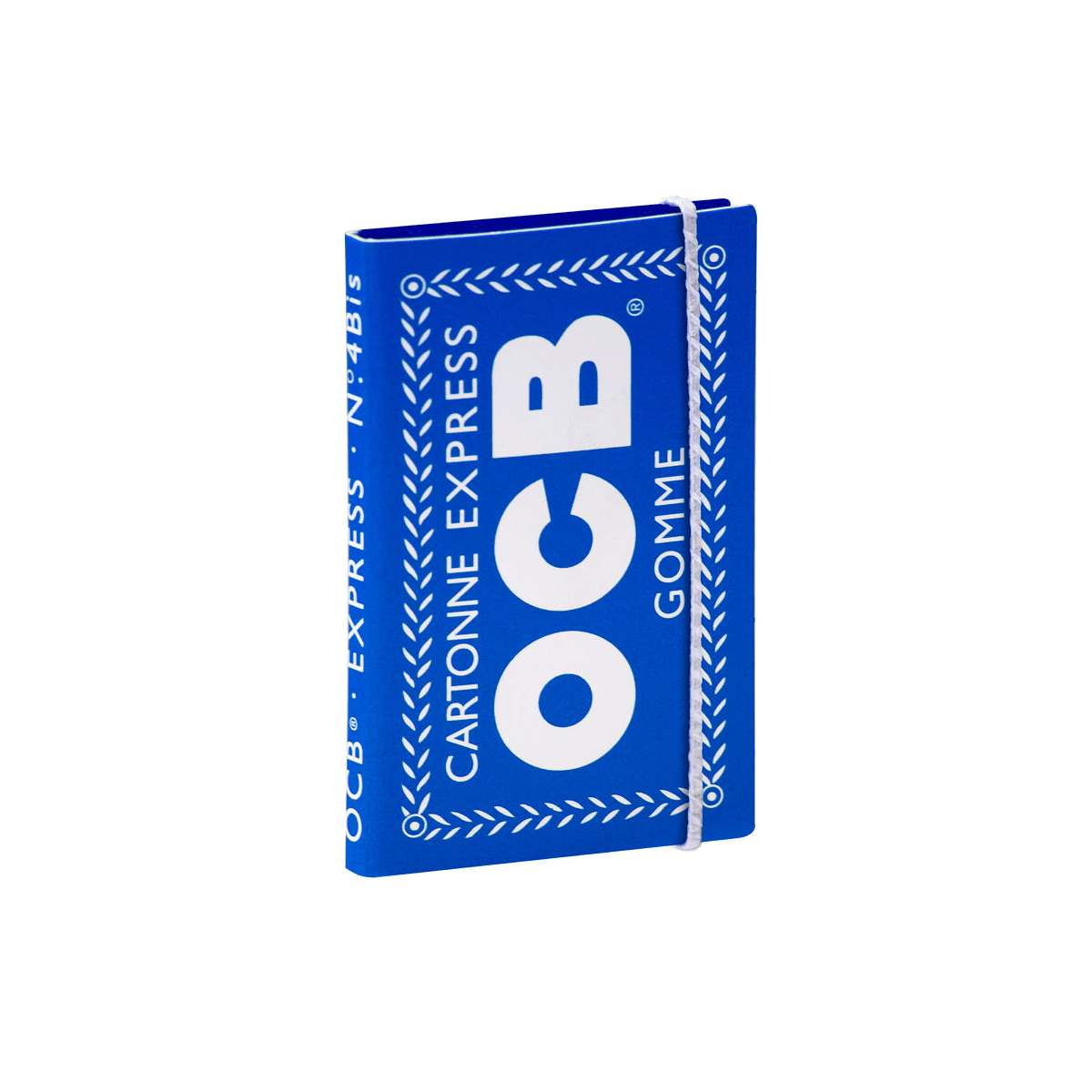 OCB Blau Express N°4 Bis, Double, Gummizug 100 Blatt | 25 Hefte