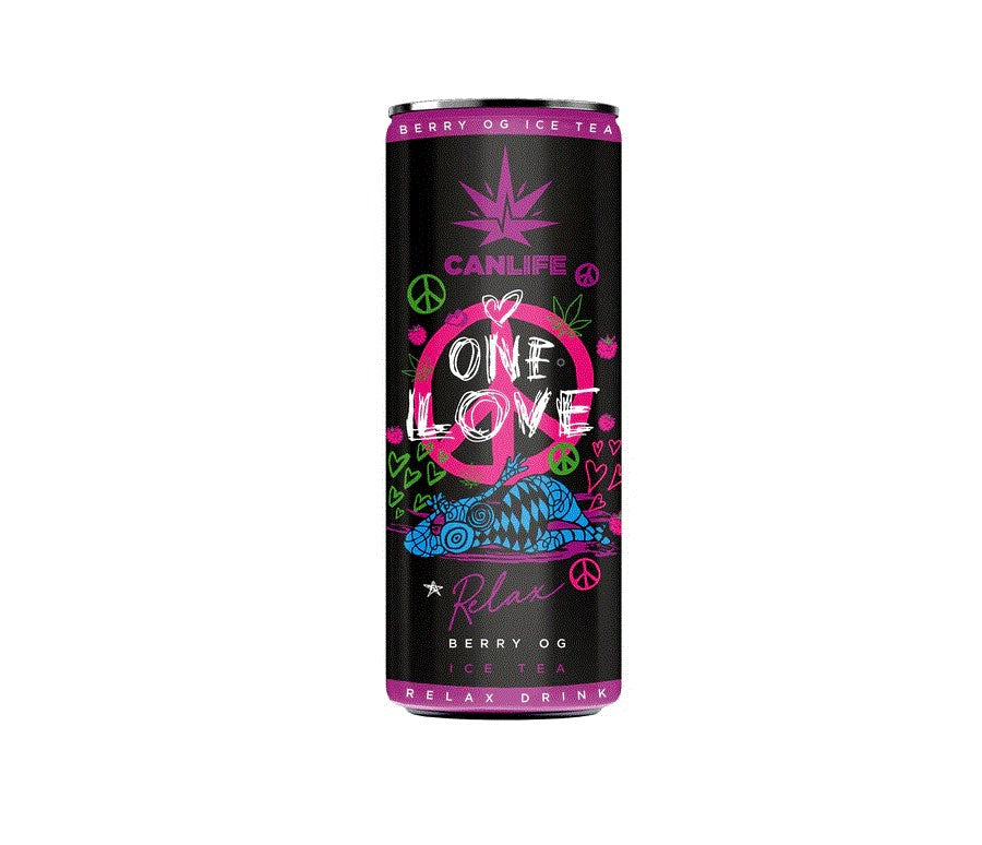 RELAX Drink - Berry OG Eistee, 250ml, 12er Tray, inkl. 12 x 0,25 € Pfand