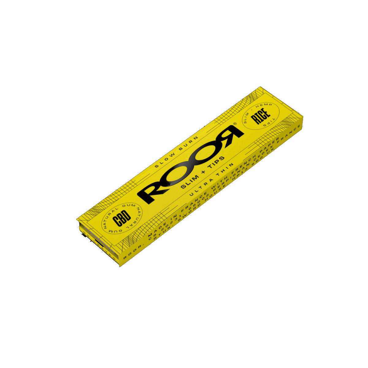 ROOR Rice Slim Papers + Tips | 32 Hefte