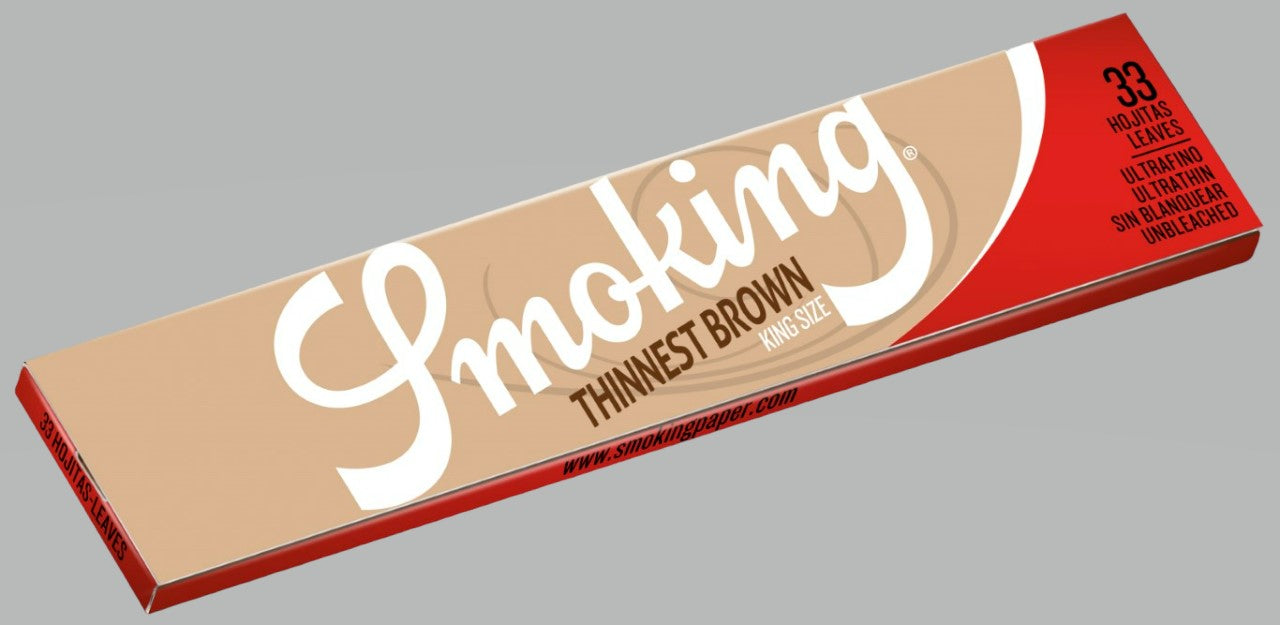 Smoking Thinnest Brown King Size 50