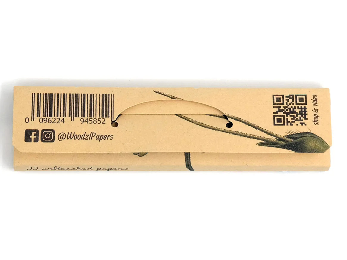 Woodzl Longpapers Hemp Classic - 1 Box (48 Packungen je Box.)