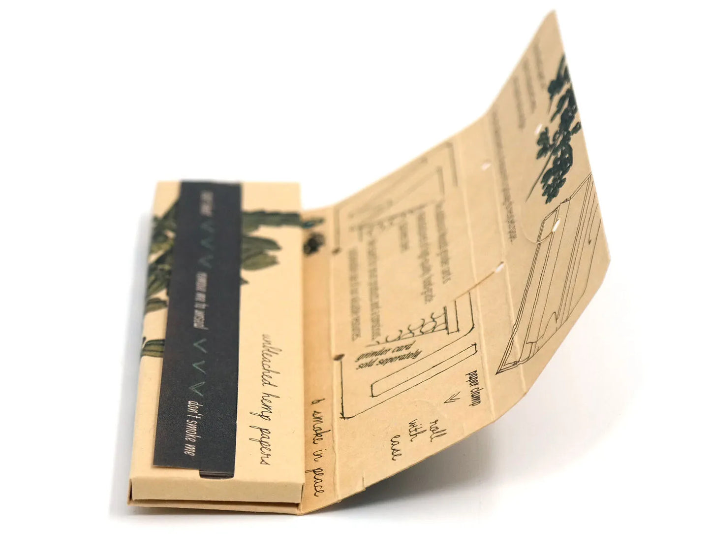 Woodzl Longpapers Hemp Classic - 1 Box (48 Packungen je Box.)
