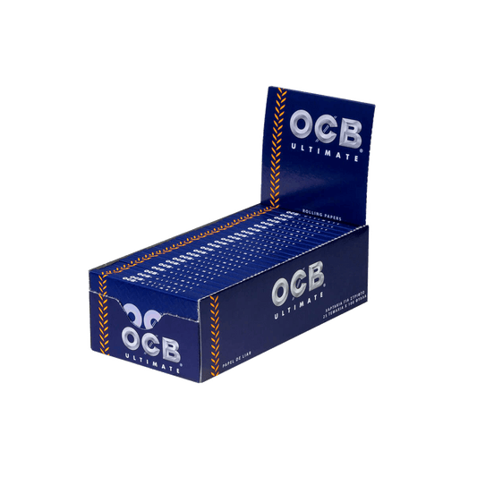 OCB Ultimate Double Kurz Regular Short Doppel, Drehpapier a 100 Blatt | 25 Hefte
