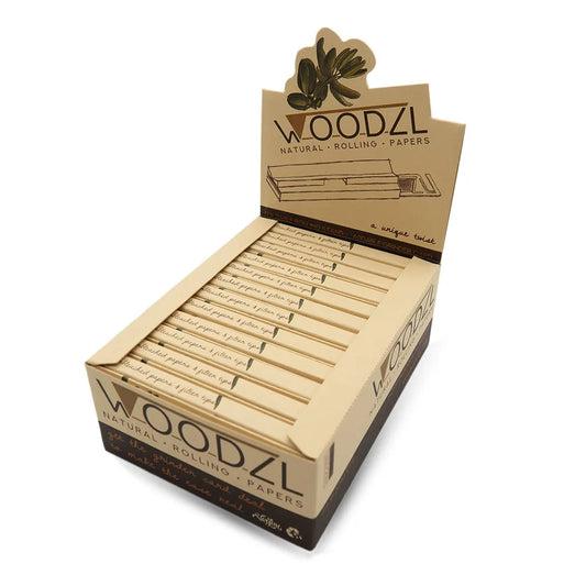 Woodzl Longpapers Hemp Supreme, Tips – Box (24 Units)