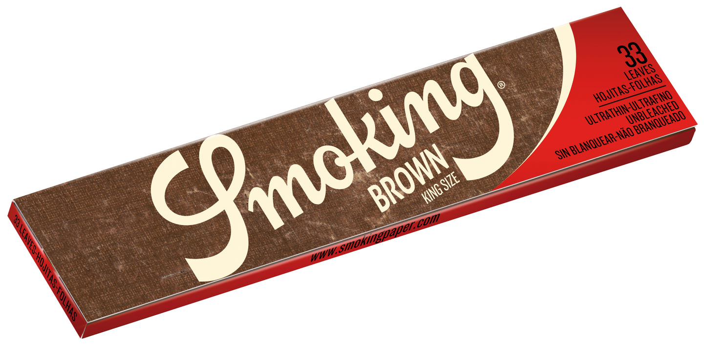 Smoking Brown King Size 50 Hefte