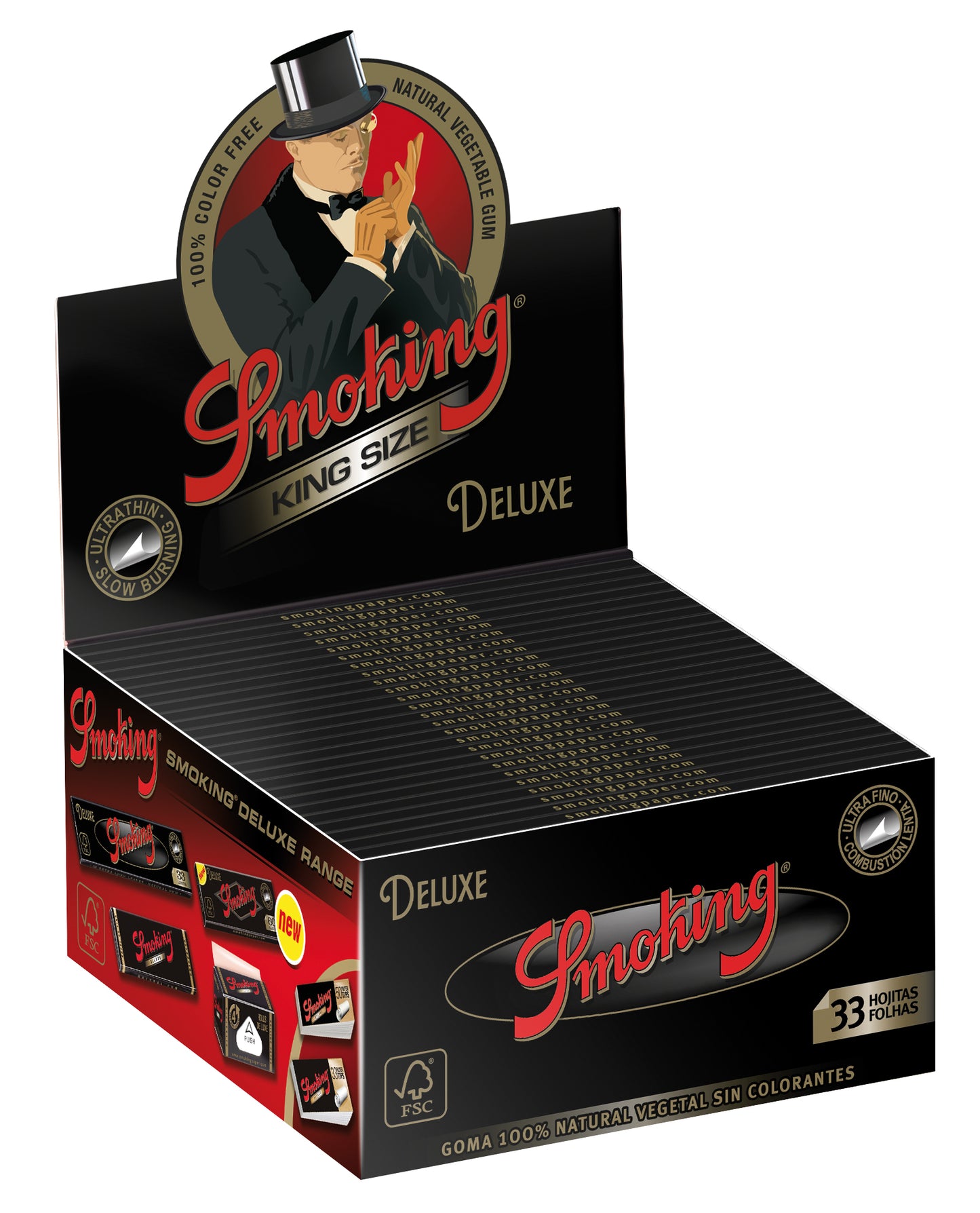 Smoking Deluxe King Size 25 Hefte