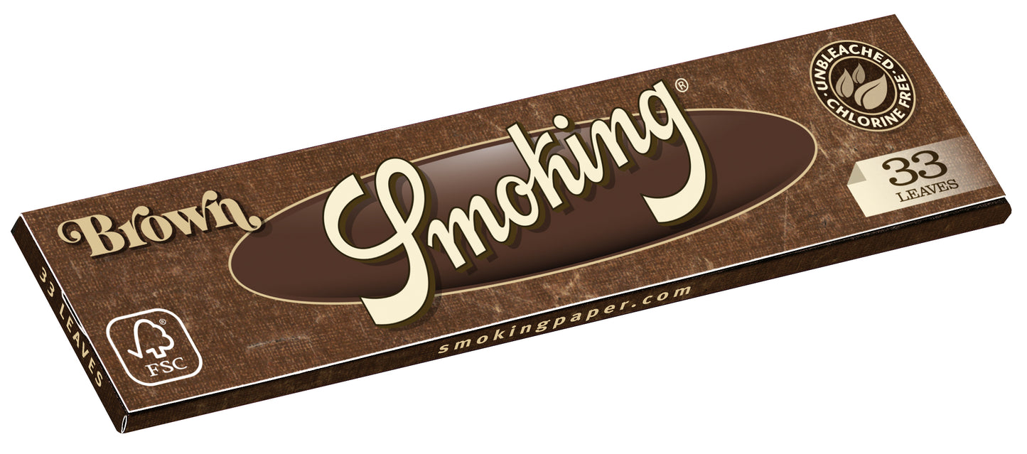 Smoking Brown King Size 50 Hefte