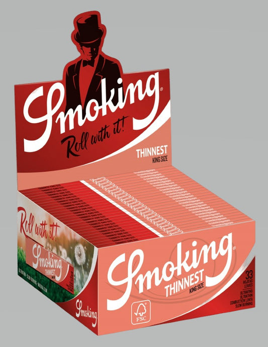 Smoking Thinnest Red King Size Slim 50